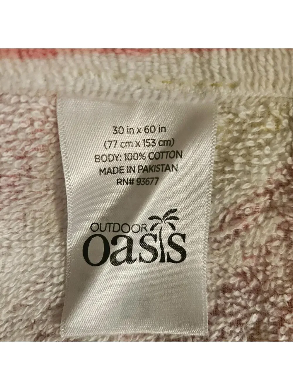 New Outdoor Oasis Parrot Beach Towel, Parrot-dise Found 30